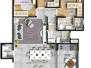 Apartamento à venda no bairro Jardim do Lago Jundiaí/SP