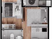 Apartamento a Venda no Centro 2 Quartos com Suíte e Vaga...