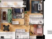 APARTAMENTO À VENDA NO CENTRO EDIFÍCIO DOWNTOWN HOME AND...