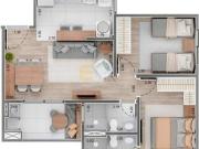 Apartamento à venda no Condomínio HM Intense Valinhos em...