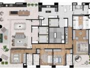 Apartamento à Venda no Itaim Bibi 4 Quartos 4 Suítes e 4...