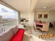 3 quartos,varanda,andar alto,vista parque cascavel