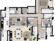 Apartamento à Venda Perdizes 3 Quartos e 3 Suítes 3 Vagas