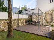 Apartamento Aconchegante | Jardim e terraço