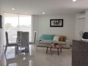 Apartamento amoblado en arriendo en Ciudad Jardín