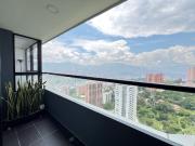 Apartamento amoblado en arriendo en Palmas piso alto