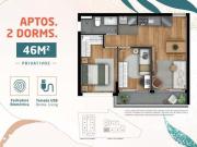 Apartamento Ao Lado Do Jardim Botânico 2quartos 46 m² My...