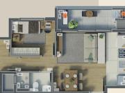 Apartamento bairro Novo Mundo 2 quartos, 1 suite,...