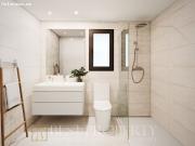 Apartamento bajo de 3 dormitorios con terraza de 53 m2