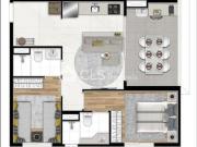 Apartamento Barra Funda 2 dormitórios 1 suíte 1 vaga de...