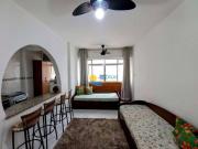 Apartamento beira mar 1 dormitórios — Pitangueiras — Guarujá