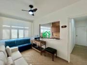 Apartamento beira mar, 1 quarto com vista mar, 1 vaga,...