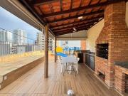 Apartamento beira mar com lazer — Enseada — Guarujá