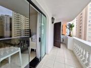 Apartamento beira mar com sacada — Pitangueiras — Guarujá