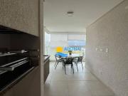 Apartamento beira mar com varanda gourmet — Enseada —...