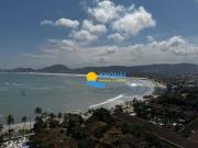 Apartamento beira mar com vista — Enseada — Guarujá