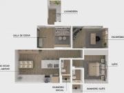 APARTAMENTO BIGORRILHO 72 m2 2 QUARTOS 1 SUÍTE 1 VAGA...