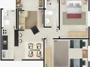 Apartamento, Chacaras Fazenda Coelho, Hortolandia, SP