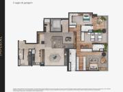 Apartamento Cidade Jardim 3 Quartos 3 Suítes e 3 Vagas