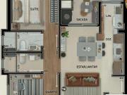 Apartamento Cobertura ·116m² · 2 Quartos, 02 Suítes 2...