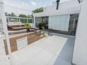 Apartamento cobertura 208m² com 3 dormitórios sendo 1...