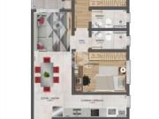 Apartamento com 02 dormitórios à venda no bairro Centro...