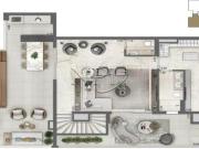 Apartamento com 136 m², com 3 Dormitórios. com 2 suítes,...