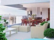 Apartamento com 1 dorm, Aviação, Praia Grande R$ 360...