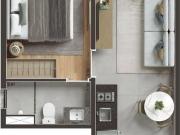 Apartamento com 1 dormitório à venda, 26 m² por R$...