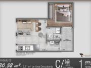 Apartamento com 1 dormitório à venda, 30 m² por R$...