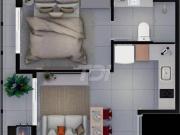 Apartamento com 1 dormitório à venda, 33 m² por R$...