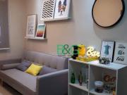 Apartamento com 1 dormitório à venda, 35 m² por R$...