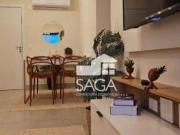 Apartamento com 1 dormitório para alugar, 56 m² por R$...