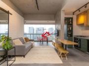 Apartamento com 1 dormitórios para alugar, 53 m² por R$...