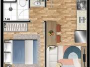 Apartamento com 1 quarto, à venda em São Paulo, Ipiranga