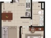 Apartamento com 1 Quarto e 1 banheiro à Venda, 42 m² por...
