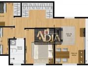 Apartamento com 2 dormitórios à venda, 42 m² por R$...