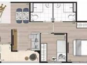 Apartamento com 2 dormitórios à venda, 47 m² por R$...
