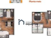 Apartamento com 2 dormitórios à venda, 51 m² por R$...