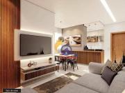 Apartamento com 2 dormitórios à venda, 61 m² por R$...