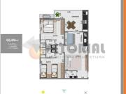 Apartamento com 2 dormitórios à venda, 65 m² por R$...
