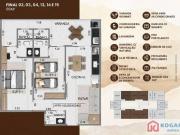 Apartamento com 2 dormitórios à venda, 66 m² por R$...