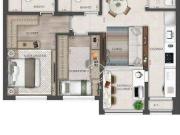 Apartamento com 2 dormitórios à venda, 70 m² por R$...