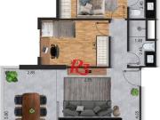 Apartamento com 2 dormitórios à venda, 70 m² por R$...