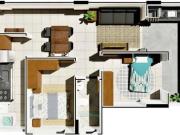 Apartamento com 2 dormitórios à venda, 74 m² por R$...