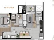 Apartamento com 2 dormitórios à venda, 75 m² por R$...