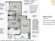 Apartamento com 2 dormitórios à venda, 76 m² por R$...