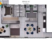 Apartamento com 2 dormitórios à venda, 84 m² por R$...