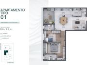 Apartamento com 2 dormitórios à venda, 86 m² por R$...