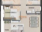 Apartamento com 2 dormitórios à venda por R$ 454.663,00...